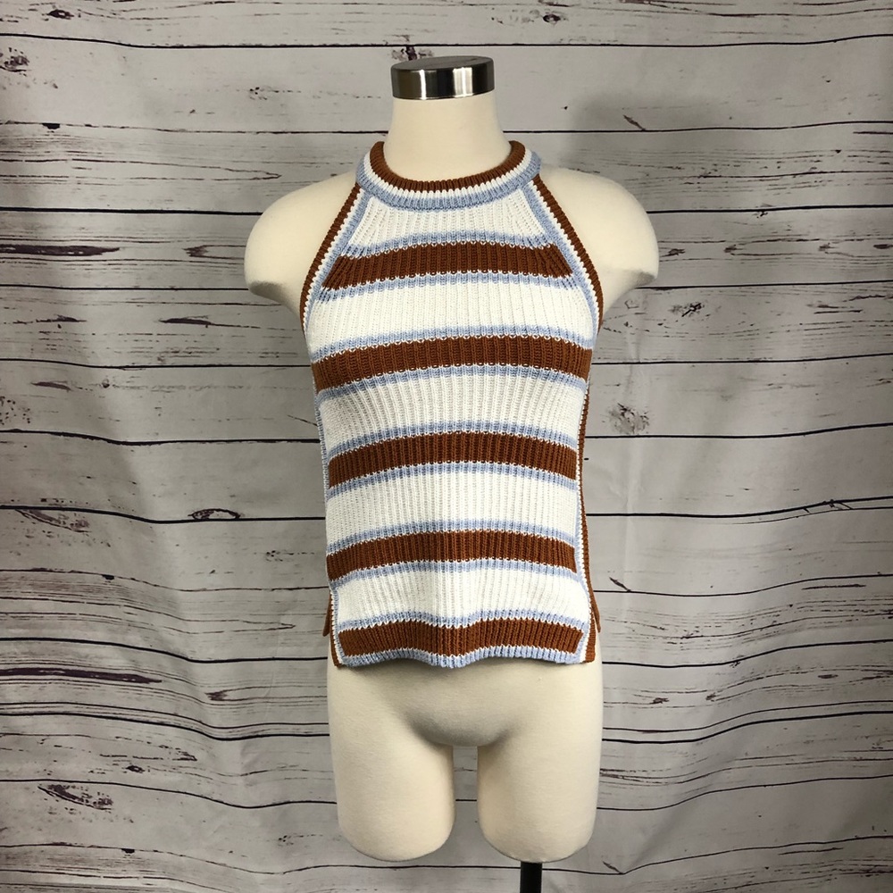 Madewell Stripe‎ Knit Top